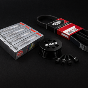 01 Pulley KIT 1 with NGK BKR7EQUP spark plugs